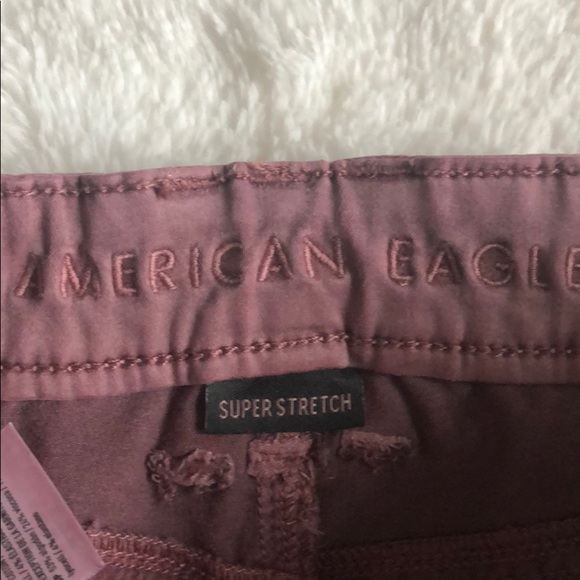 Mauve American Eagle Hi-Rise Jeggings - Picture 2 of 9